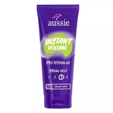BL Aussie Instant Volume Style Defining Gel Strong Hold 7oz - Pack of 3