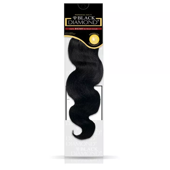 Black Diamond 100% Human Hair Weave – RIO WAVE 14/18″ (Machine-Tied)