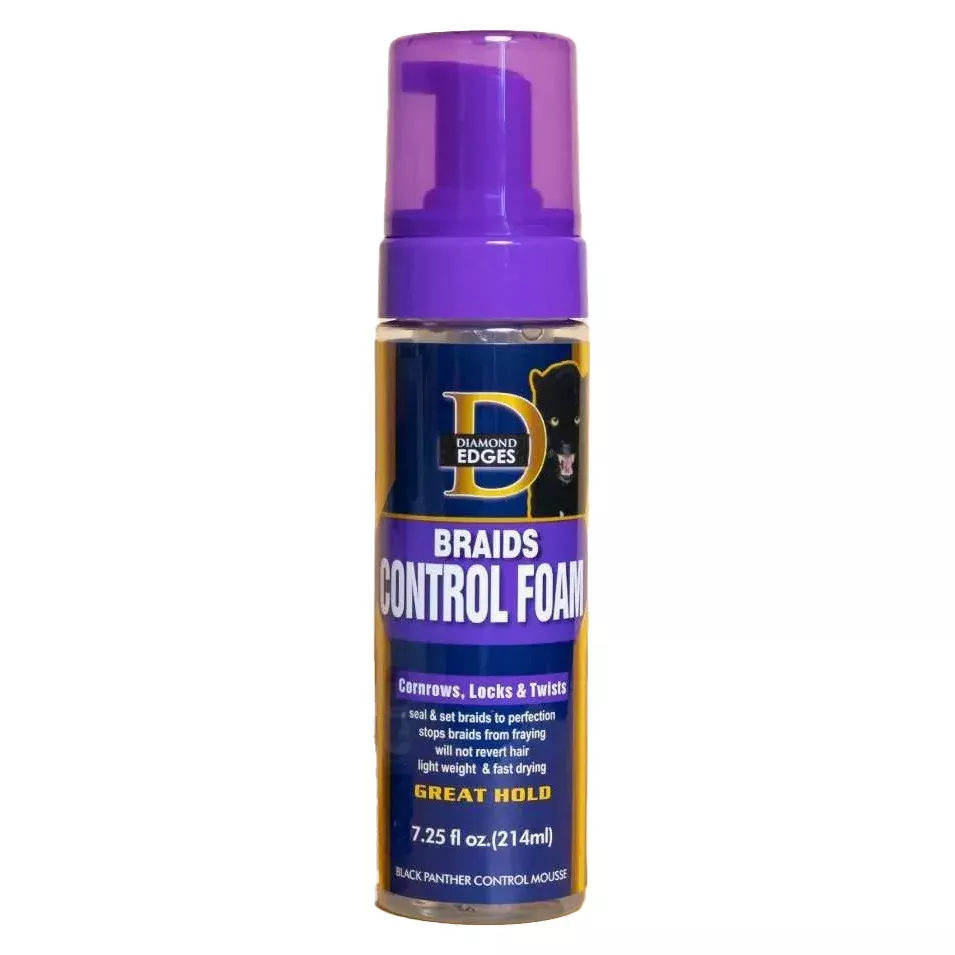 Black Panther Braid Control Foam (7.25 oz)
