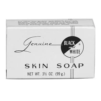 BLACK and WHITE SKIN SOAP