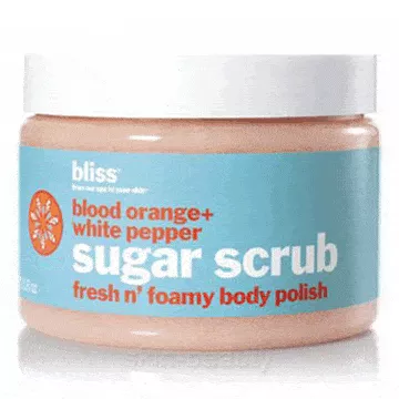 Bliss Blood Orange + White Pepper Sugar Scrub - 12 oz