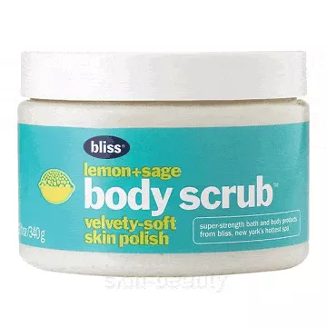 Bliss Lemon Sage Body Scrub - 12 oz