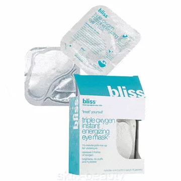 Bliss Triple Oxygen Instant Energizing Eye Mask - 4 packets