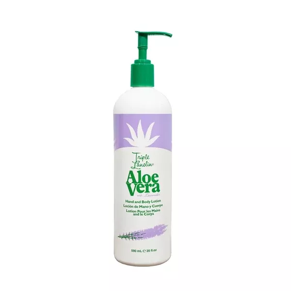 BLUE CO Triple Lanolin Aloe Vera with Lavender Lotion