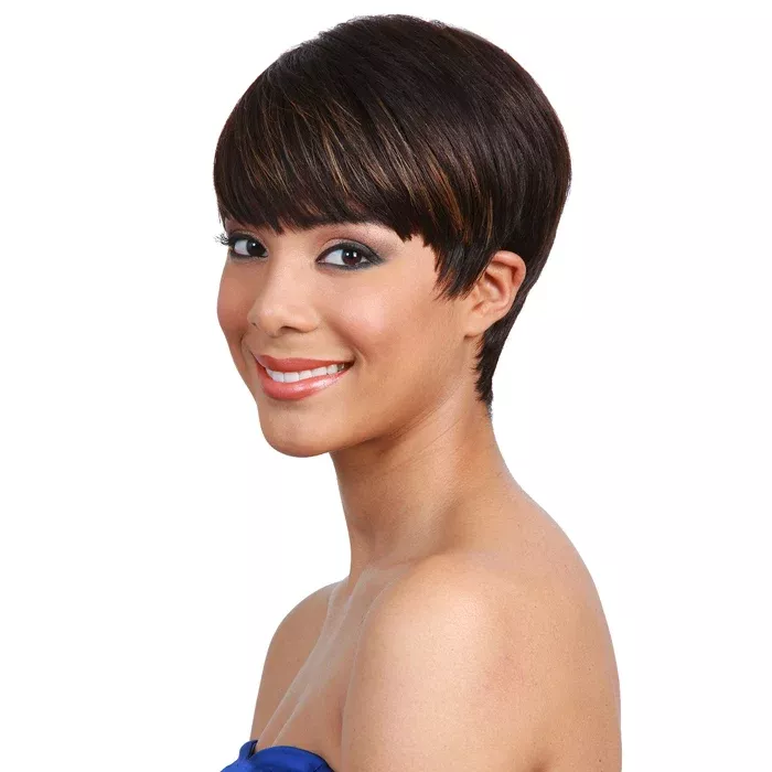 Bobbi Boss 100% Human Hair Full Wig – MH1212 CUTIE