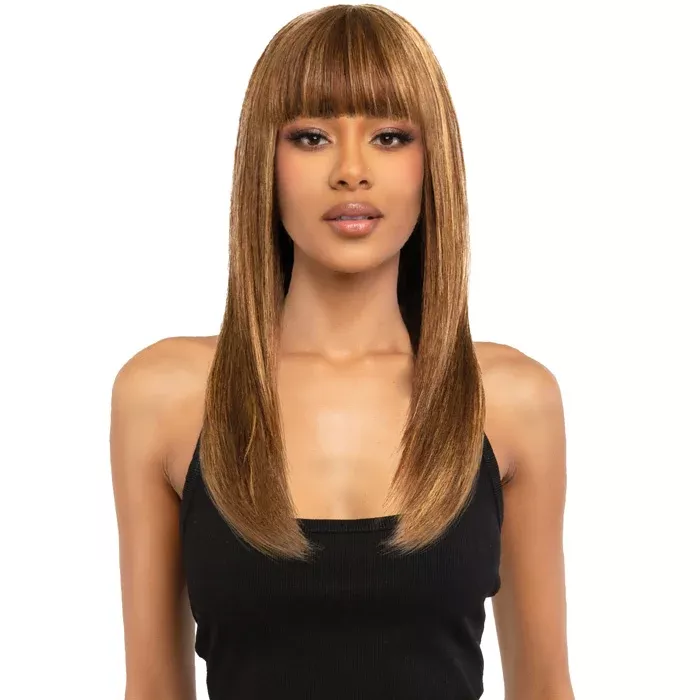 Bobbi Boss 100% Human Hair Full Wig – STRAIGHT 20