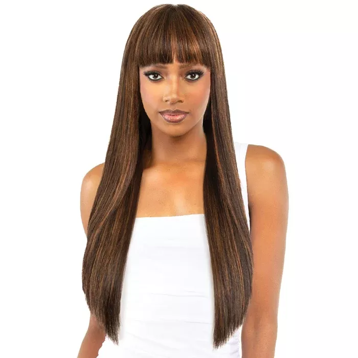 Bobbi Boss 100% Human Hair Full Wig – STRAIGHT 24