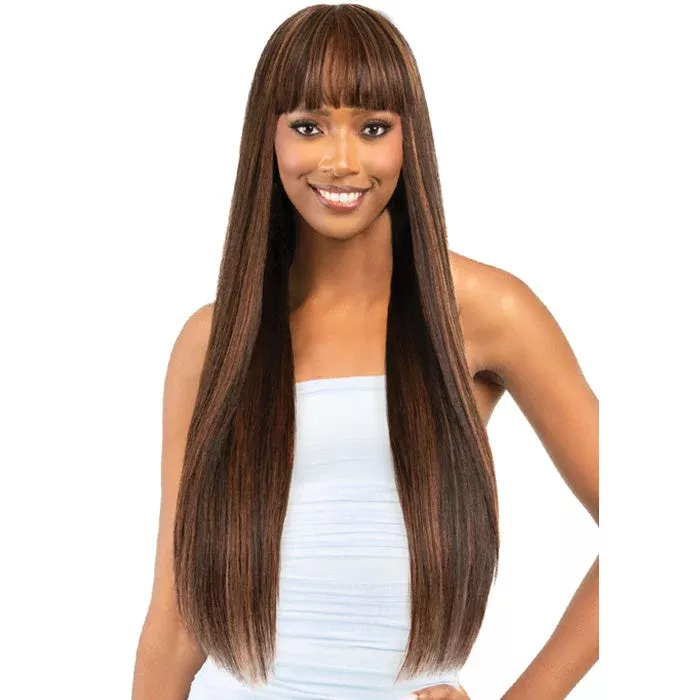 Bobbi Boss 100% Human Hair Full Wig – STRAIGHT 26