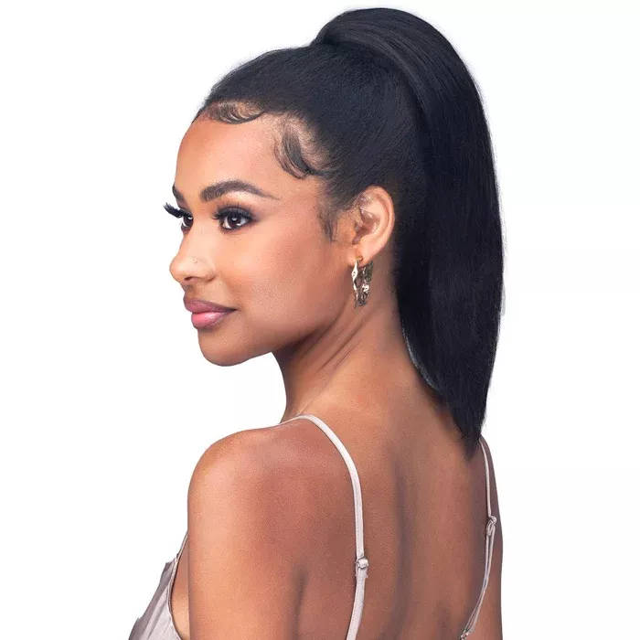 Bobbi Boss 100% Unprocessed Human Hair Drawstring Ponytail – HH-PT001 STRAIGHT 12