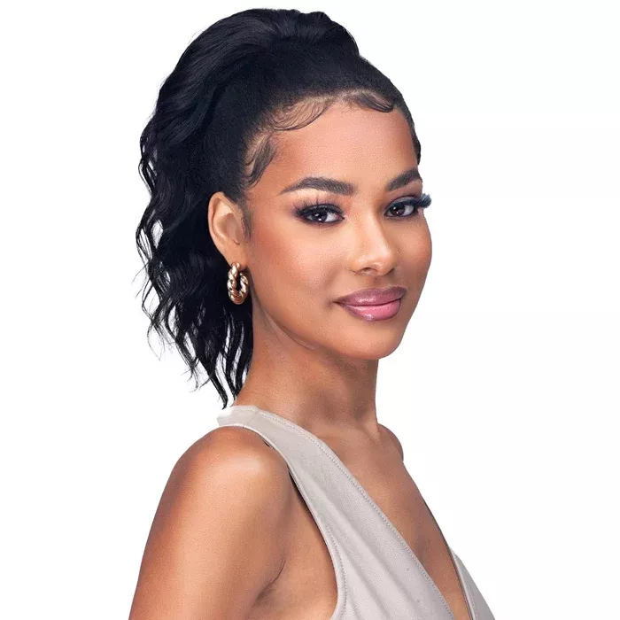 Bobbi Boss 100% Unprocessed Human Hair Drawstring Ponytail – HH-PT011 LOOSE DEEP 12