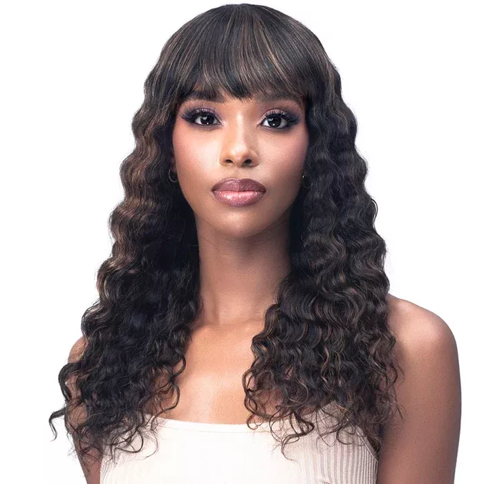 Bobbi Boss 100% Unprocessed Human Hair Full Wig- MH1340 DEBORAH