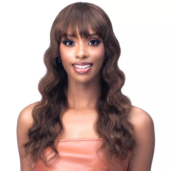 Bobbi Boss 100% Unprocessed Human Hair Full Wig- MH1341 ADELINE