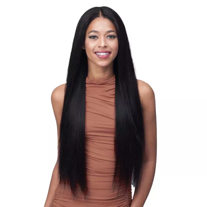Bobbi Boss 100% Unprocessed Remy HD Lace Bundle Hair Wig -STRAIGHT 28"
