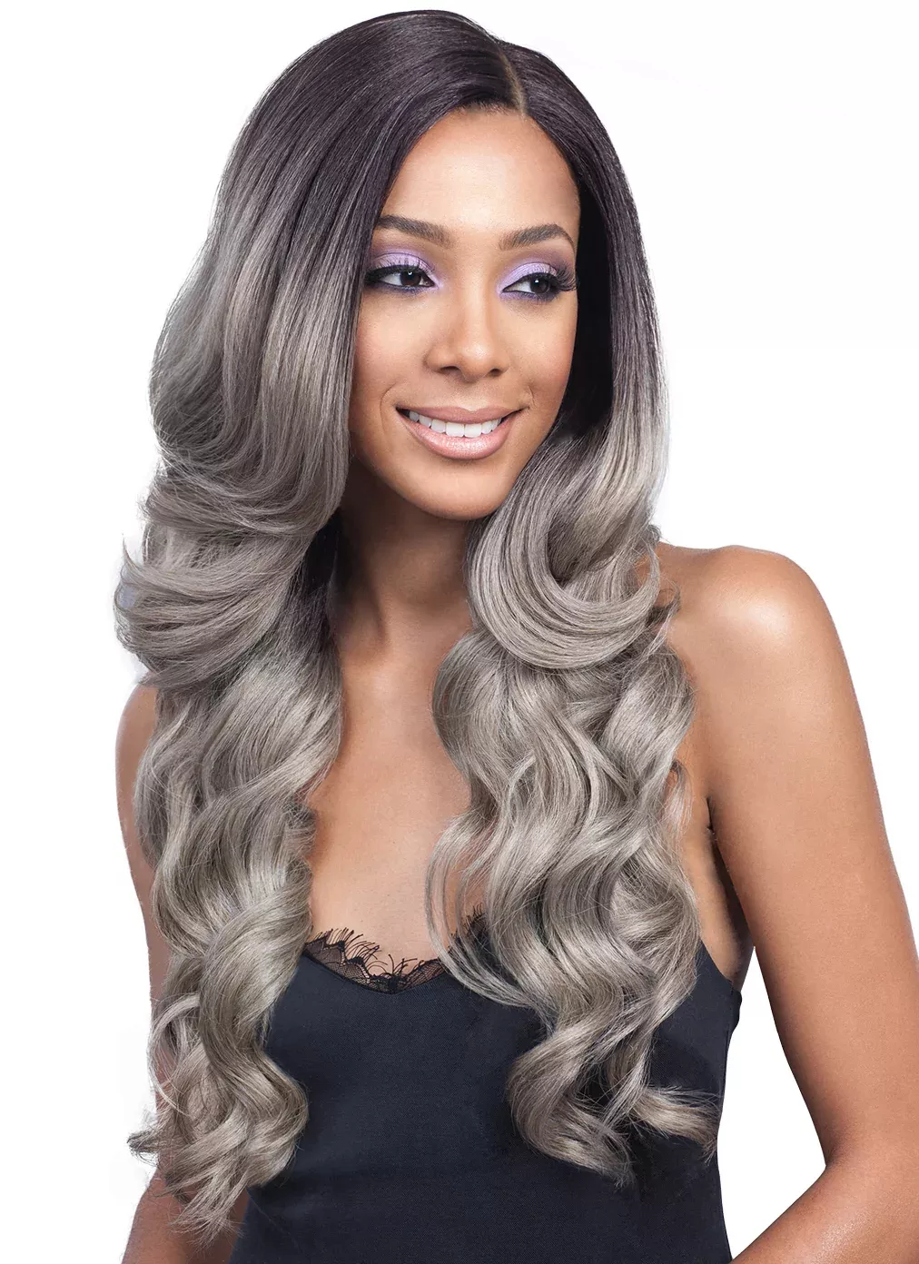 Bobbi Boss 13″x4″ Hand-Tied Swiss Lace Front Wig MLF224 KEESHANA