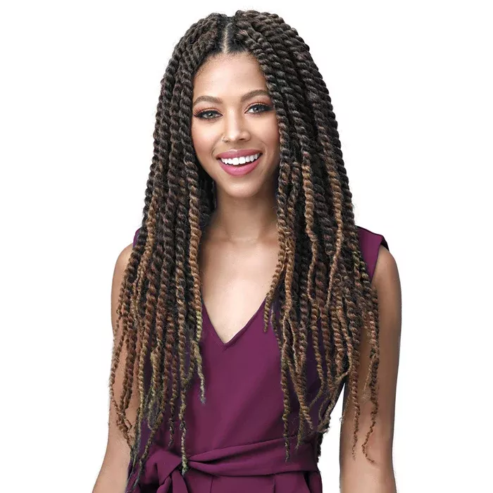 Bobbi Boss 3X Loc & Twist Jamaica Feather Tip Braid 18