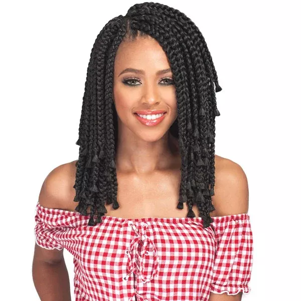 Bobbi Boss African Roots Bomba – BOX BRAID BLUNT TIPS 10″