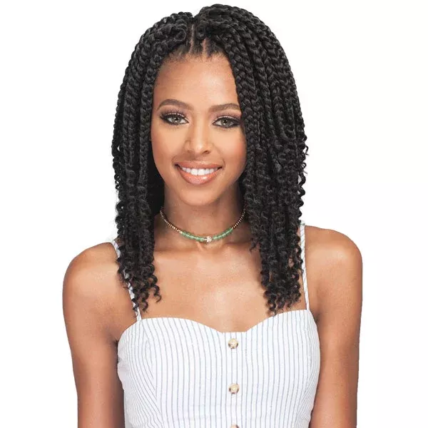 Bobbi Boss African Roots Bomba – BOX BRAID CURLY TIPS 10″