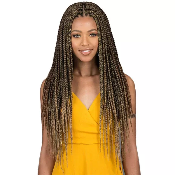 Bobbi Boss African Roots Bomba Pre-Looped Crochet Braids – BOX BRAID 14/24/36″
