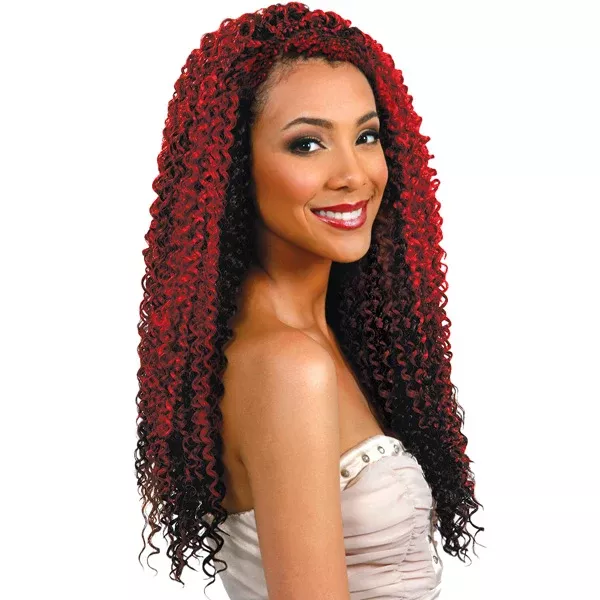 Bobbi Boss African Roots Braid Collection Crochet Braid – DUAL BRAID WATER WAVE