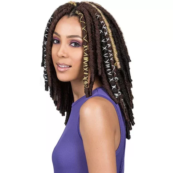 Bobbi Boss African Roots Crochet Braid – BAE LOCS GOLD 20″