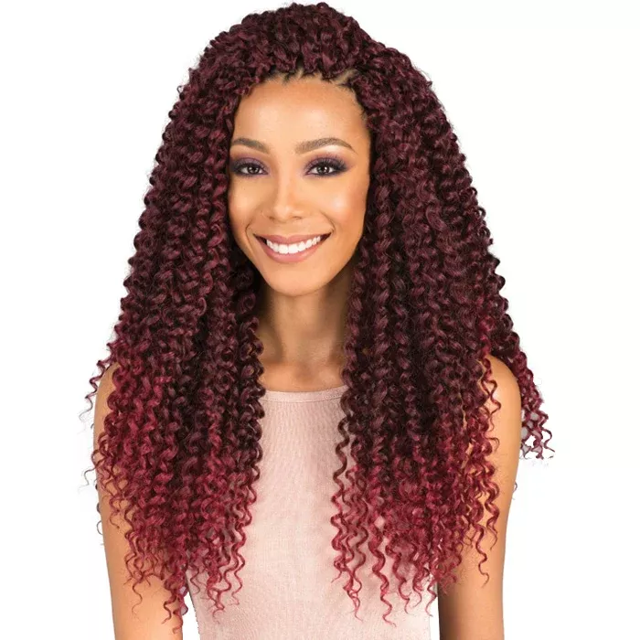 Bobbi Boss African Roots Crochet Braids - BRAZILIAN WATER CURL 18"