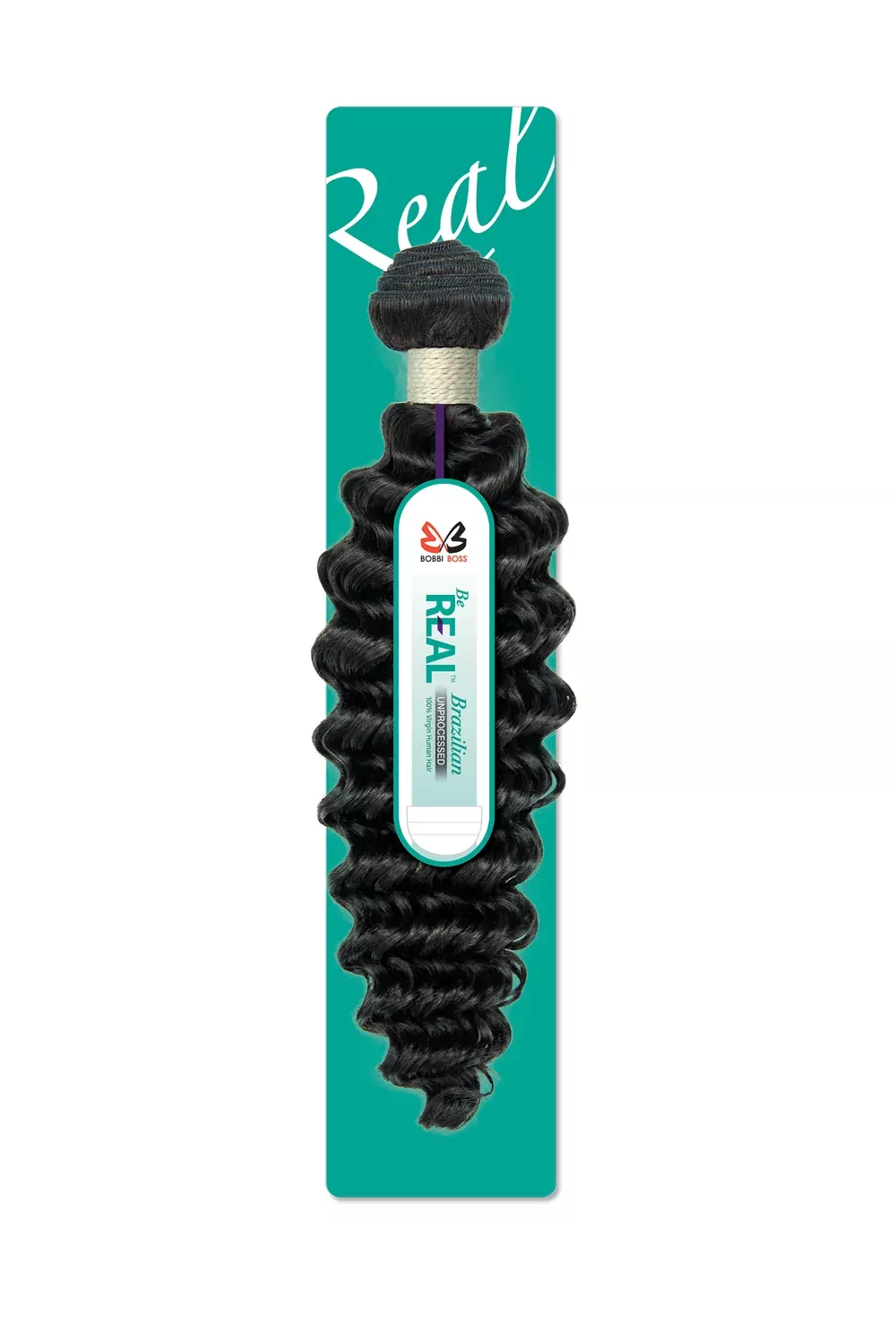 Bobbi Boss Be Real Brazilian Unprocessed Virgin Human Hair NEW DEEP 10″-22″