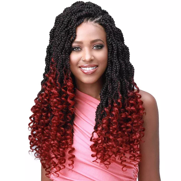 Bobbi Boss Crochet Braid – 2X SENEGAL BOX CURLY TIPS 14″