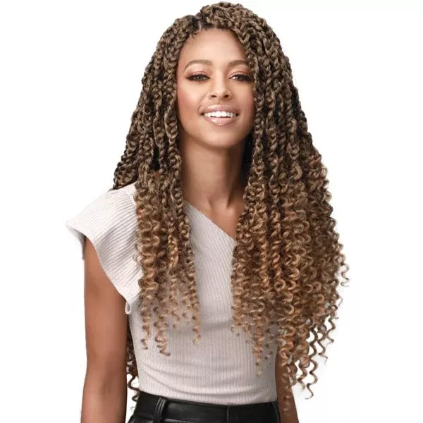 Bobbi Boss Crochet Braid – 3X BOHEMIAN BOX BRAID 20″