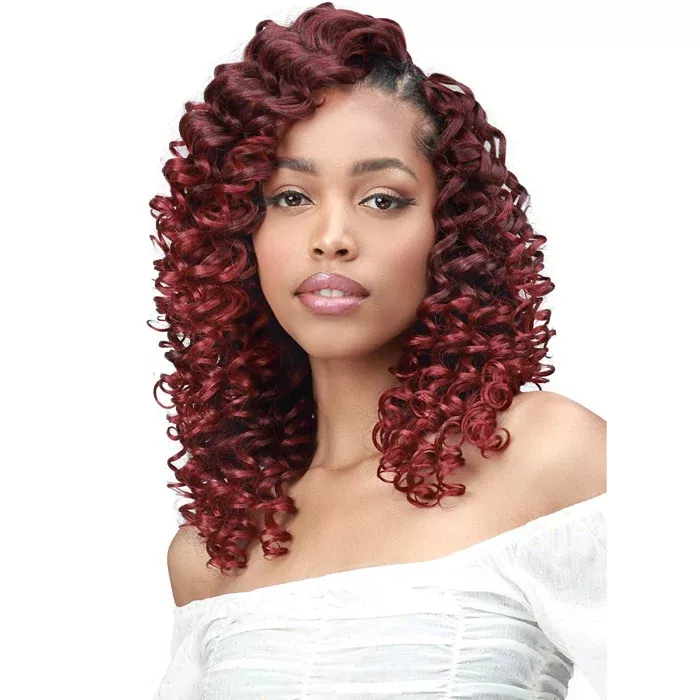Bobbi Boss Crochet Braid - 3X BRAZILIAN LOOSE DEEP CURL 10"