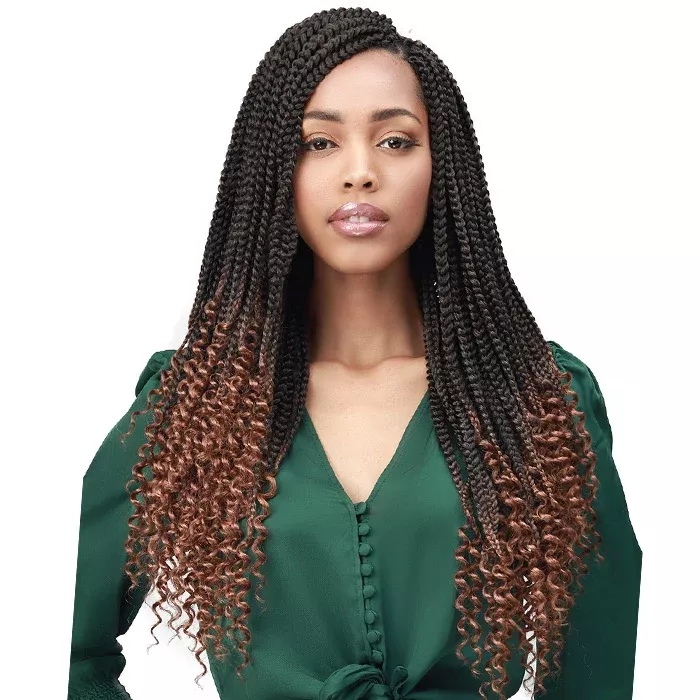 Bobbi Boss Crochet Braid Curly Tips - BOMBA BOX 18" 2X