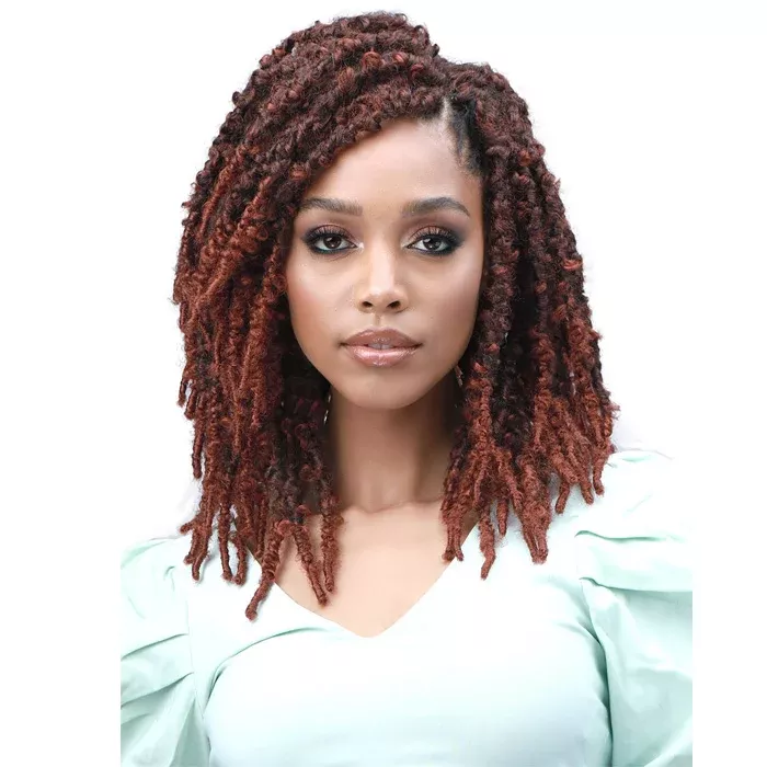 Bobbi Boss Crochet Braids – 3X CALIF.BUTTERFLY LOCS 10″