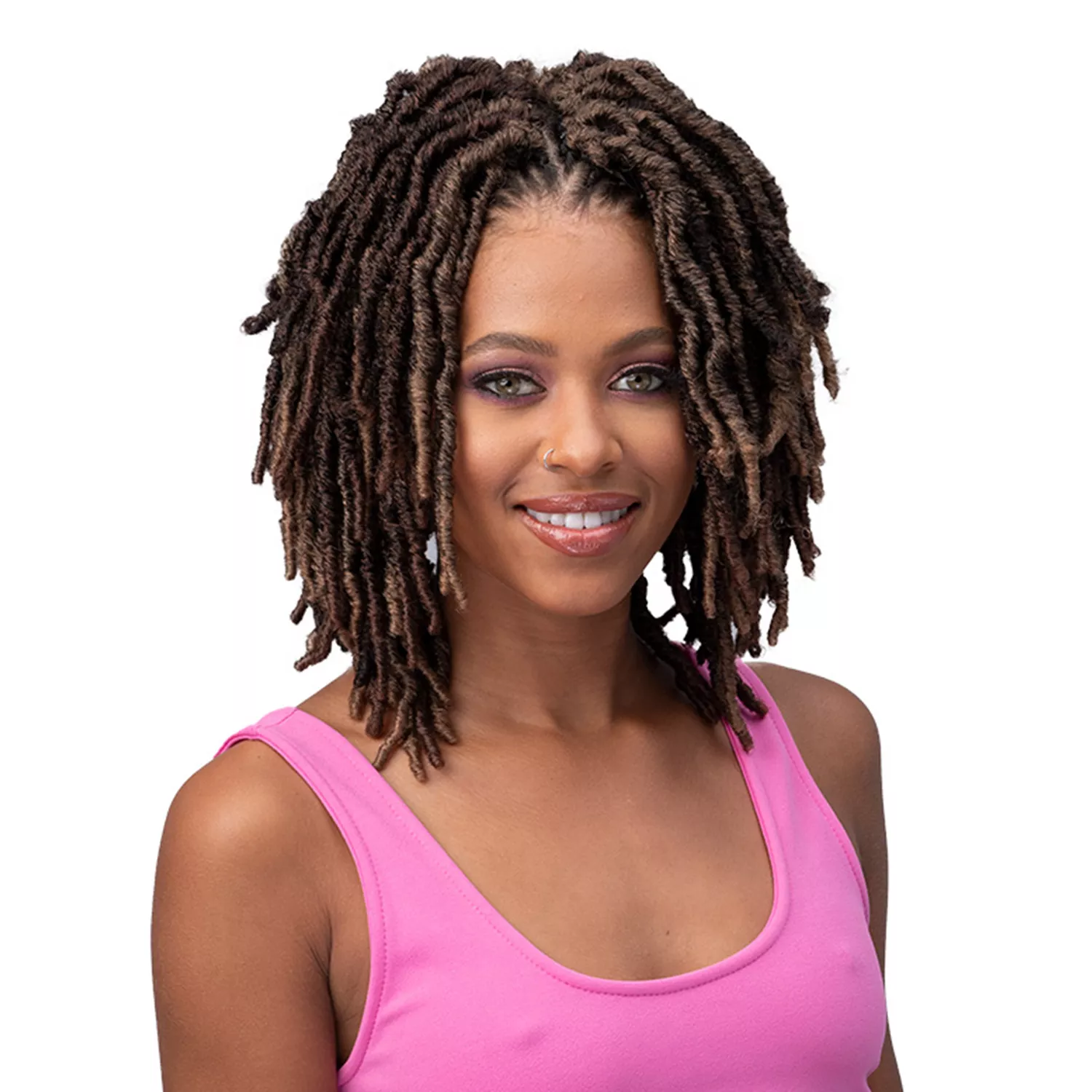 Bobbi Boss Crochet Braids African Roots Braid Collection 2X Nu Locs 8"