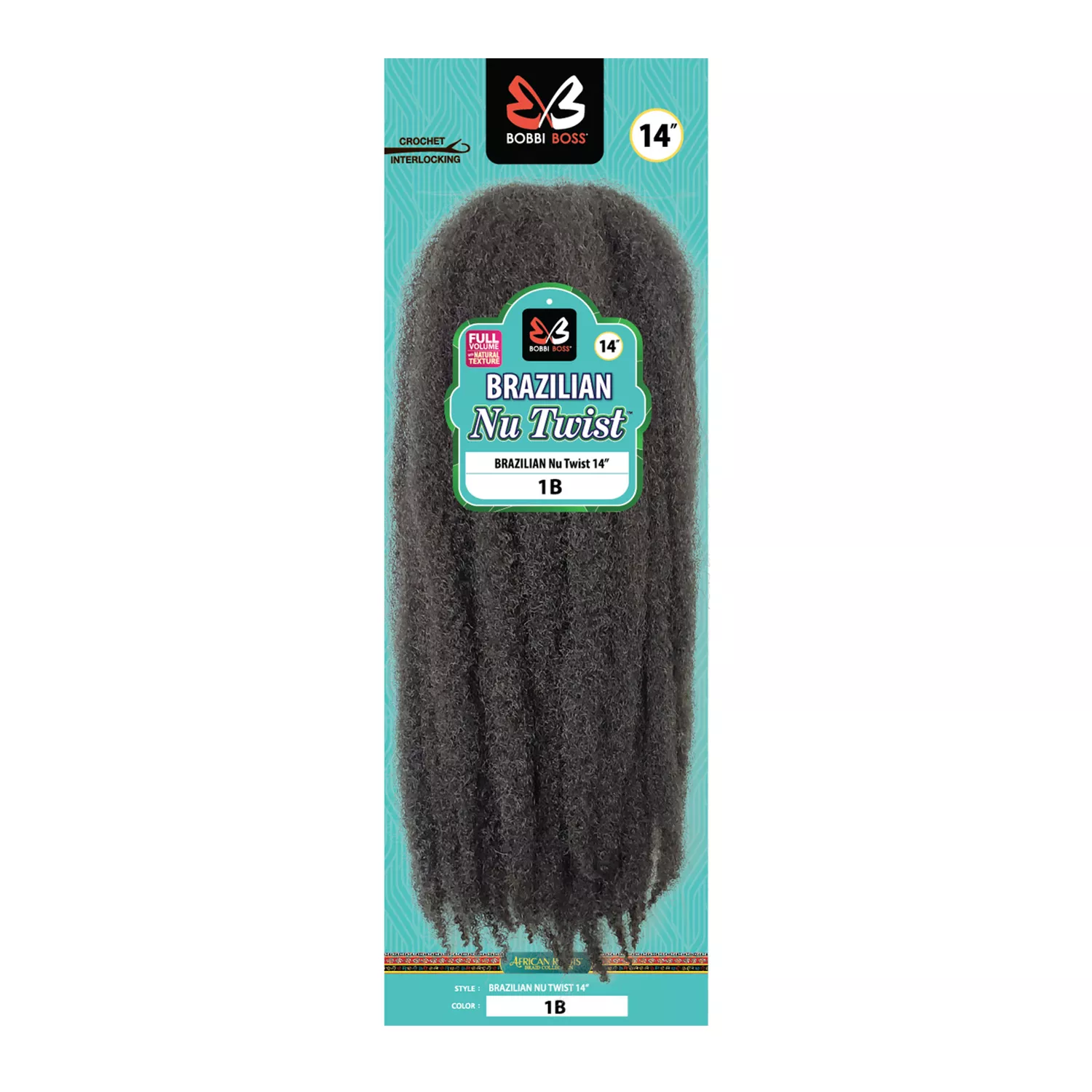 Bobbi Boss Crochet Braids Brazilian Nu Twist 14"