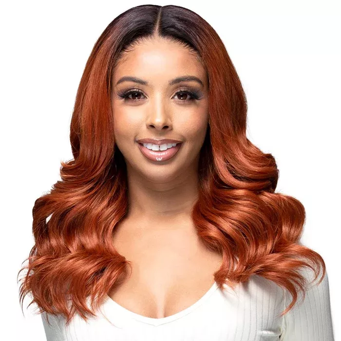 Bobbi Boss Glueless Human Hair Blend 13x4 HD Lace Front Wig - MBLF406 SAM - Pre-Plucked