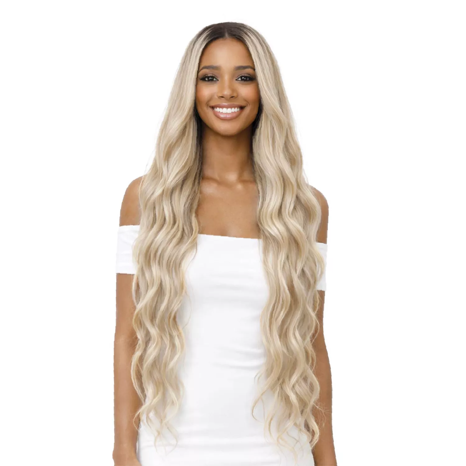 Bobbi Boss HD Lace Front Wig Glueless Nu Lace 13X2 Hand-Tied Deep Lace MLF272 Jaslyn