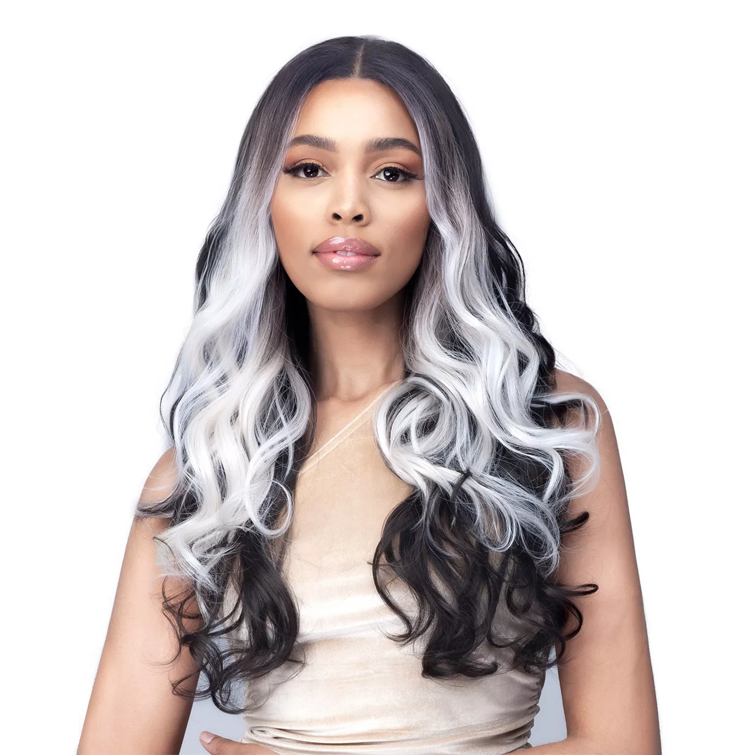 Bobbi Boss HD Lace Front Wig MediFresh Glueless 13X7 Lace Free Parting MLF603 Domicia
