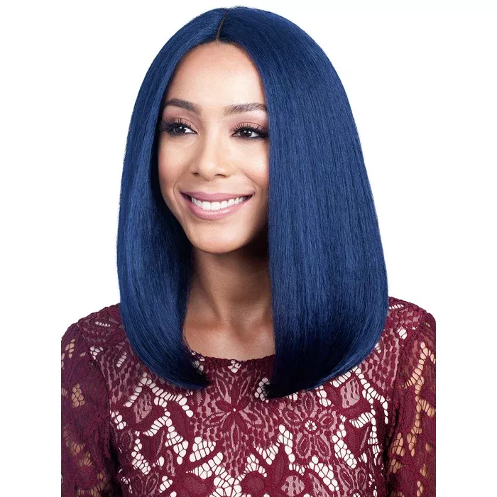Bobbi Boss Human Hair Blend 4" Lace Part Front Wig - MBLF90 JUBA