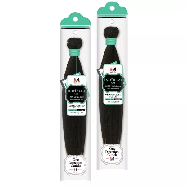 Bobbi Boss Indi Remi 100% Unprocessed Virgin Remy Human Hair Weave - STRAIGHT 10-22"