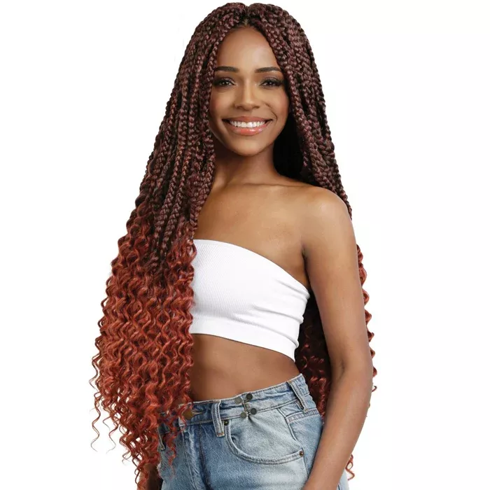 Bobbi Boss Pre-Stretched Crochet Braid - HB013 DEEP WAVE 28" 3X