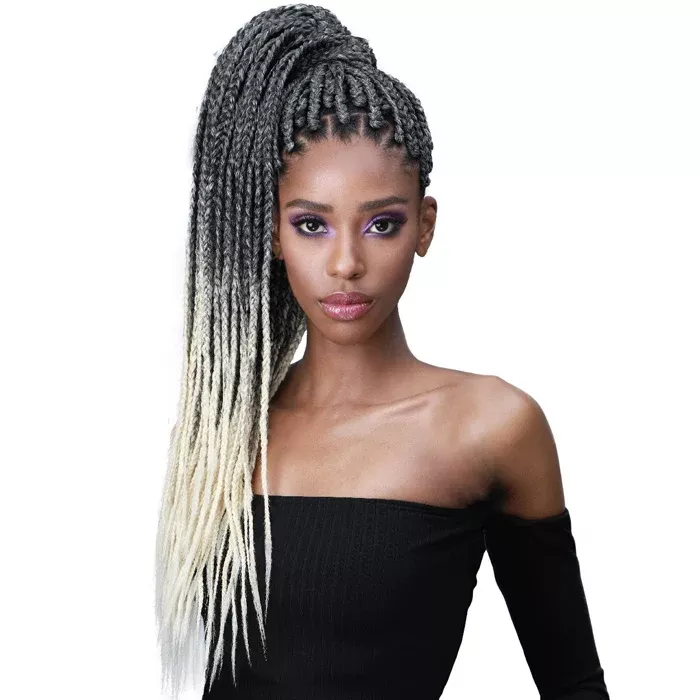 Bobbi Boss Pre Stretched Crochet Braids - FEATHERTIP 3X JUMBO BRAID 54"