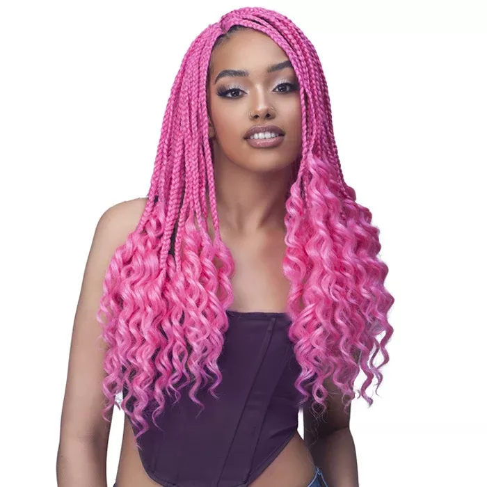 Bobbi Boss Pre-Stretched Crochet Braids - OCEAN WAVE 20" 3X