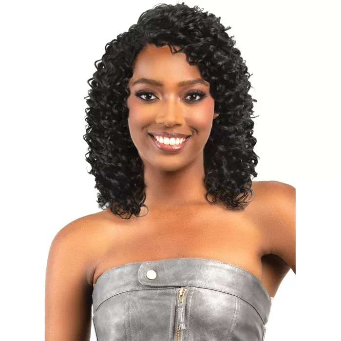 Bobbi Boss Remy 100% Human Hair Full Wig - MH202 DEEP CURL 14"