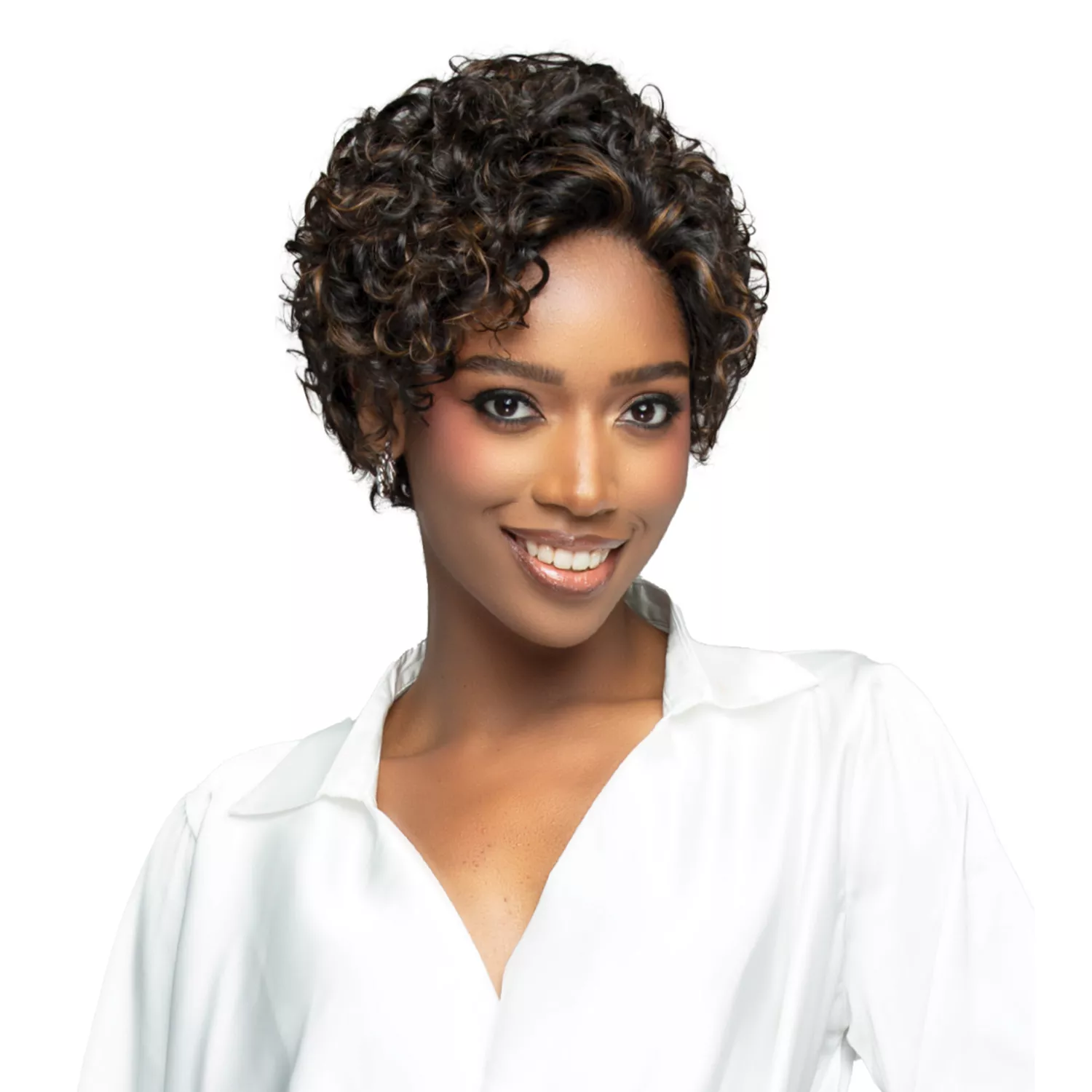 Bobbi Boss Unprocessed Human Hair Lace Front Wig Edge Lace BNL002 Elena