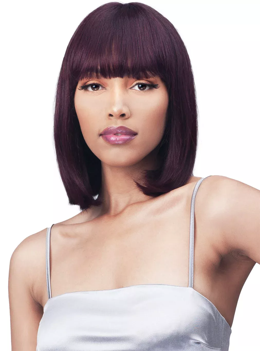 Bobbi Boss Unprocessed Human Hair Sleek & Chic Wig MH1285 VALORA