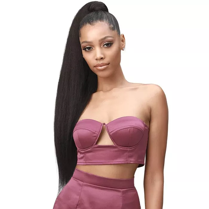 Bobbi Boss Wrap Ponytail - KINKY PERM STRAIGHT 30"