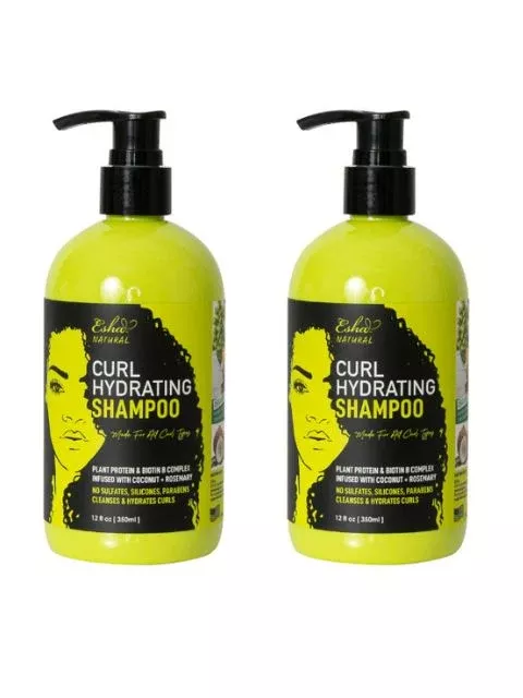 BOGO DEAL Esha Natural Curl Hydrating Shampoo (Coconut+Rosemary)