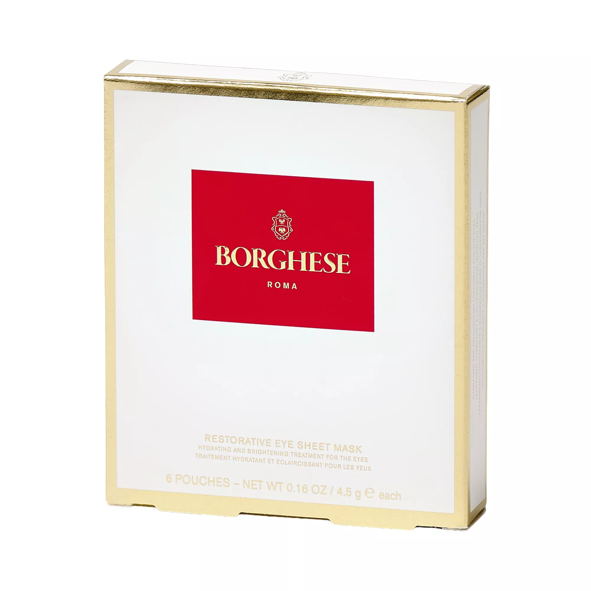 Borghese Restorative Eye Sheet Masks 6 Pieces
