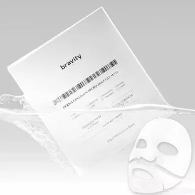 Bravity Derma Collagen Micro-Hole Gel Mask- 4 Sheets