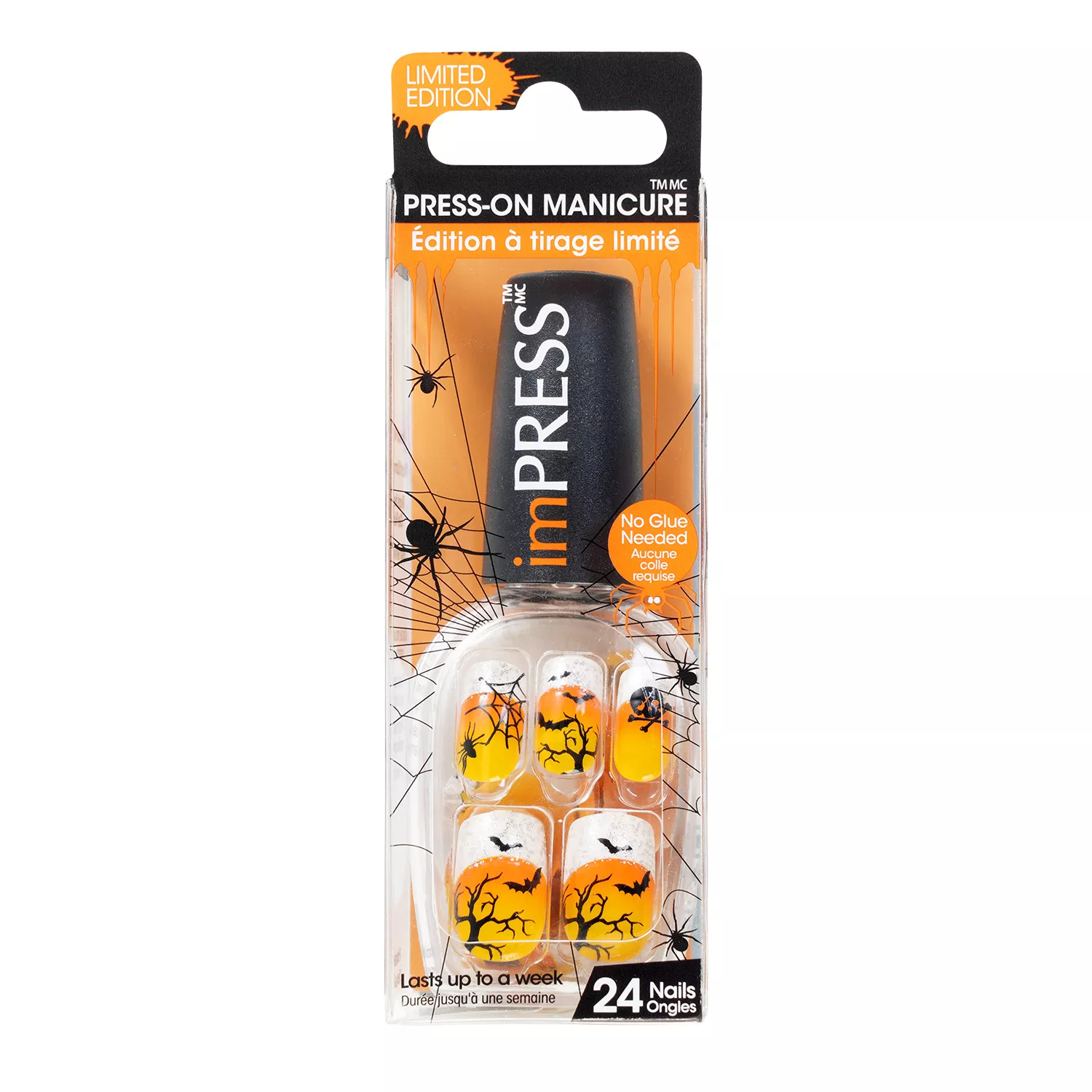 Broadway imPRESS Press On Halloween Manicure 24 Nails