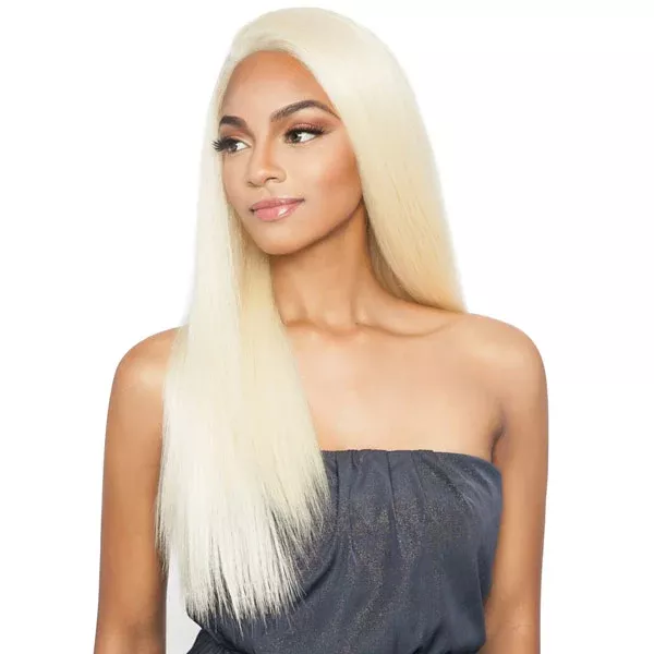 Brown Sugar Human Hair Mix Whole Lace Front Wig BS408